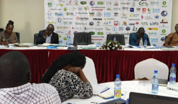 The program Manager of Sustainable livelihoods and Agri-food system in the PELUM country working group meeting.