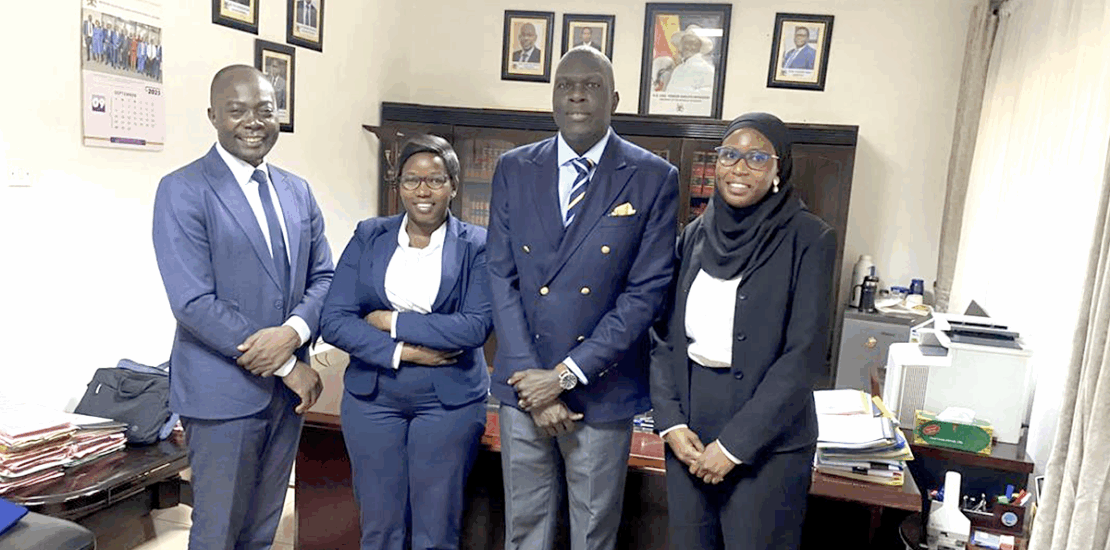 CEFROHT E.D and the CEFROHT legal team meeting the Deputy Solicitor General