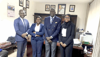 CEFROHT E.D and the CEFROHT legal team meeting the Deputy Solicitor General