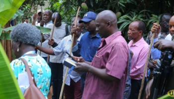 Members during the visit