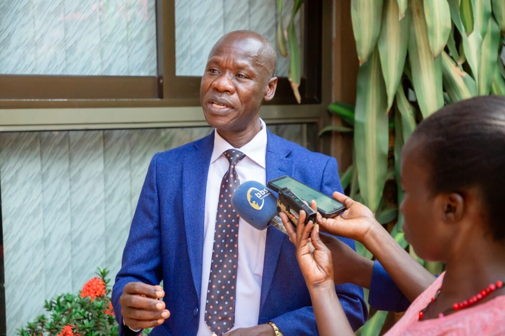 Dr. Charles Oyoo, the Commissioner of Health Services-Non-Communicable Diseases Department at the Ministry of Health